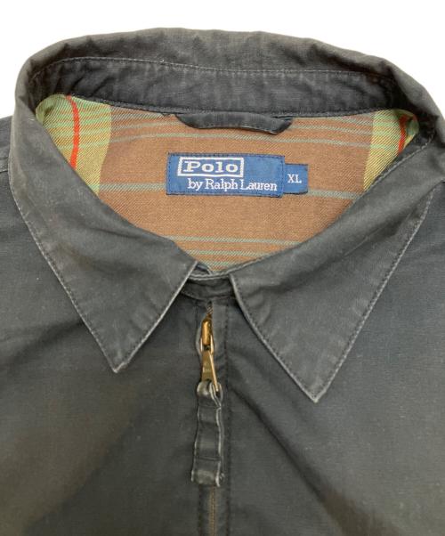 POLO RALPH LAUREN（ポロ・ラルフローレン）POLO RALPH LAUREN (ポロ・ラルフローレン) スイングトップ ブラック サイズ:XLの古着・服飾アイテム