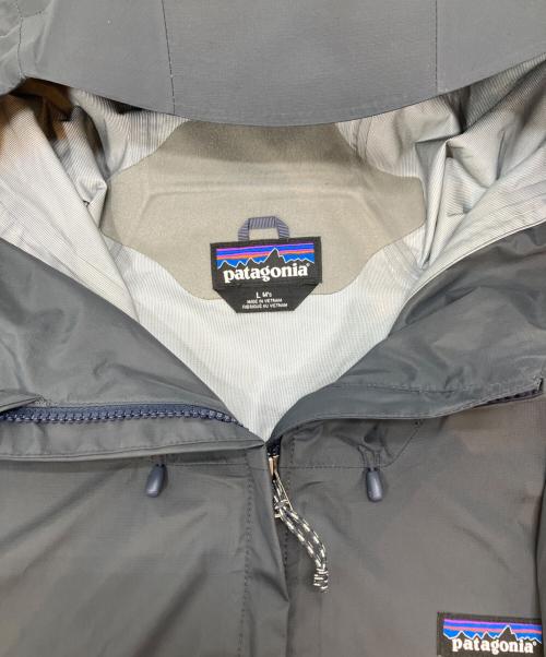 Patagonia（パタゴニア）Patagonia (パタゴニア) トレントシェル3Ｌレインジャケット グレー サイズ:Ⅼの古着・服飾アイテム