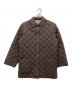 Salvatore Ferragamo（サルヴァトーレ フェラガモ）の古着「キルティングコート」｜ブラウン