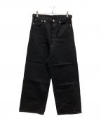 Great Landグレートランド）の古着「ORIGINAL LOGAN BLACK DENIM PANT ONE WASH」｜ブラック