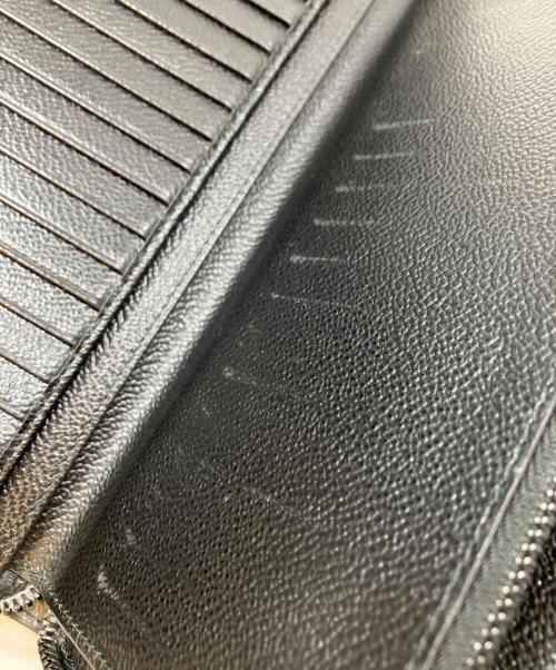 PRADA（プラダ）PRADA (プラダ) サフィアーノラウンドファスナーオーガナイザー ブラウンの古着・服飾アイテム