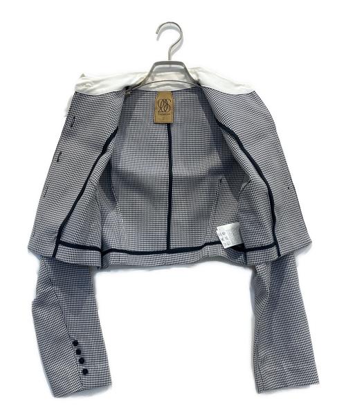 Tnewties（トゥエンティーズ）TNEWTIES (トゥエンティーズ) 千鳥格子セットアップ グレー サイズ:Sの古着・服飾アイテム