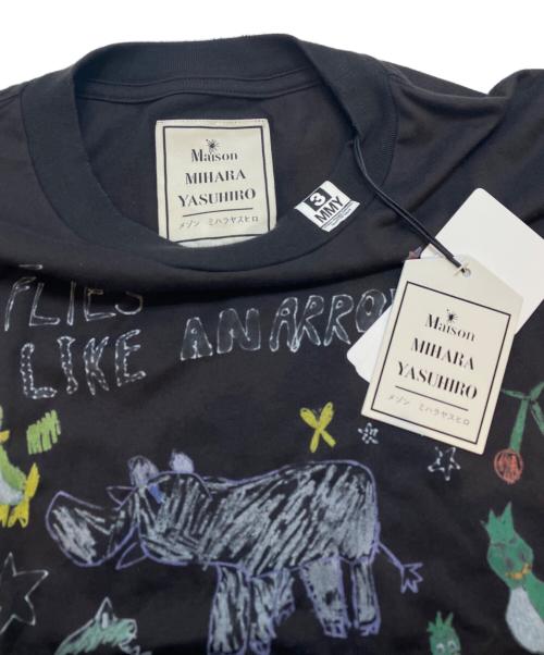 MIHARA YASUHIRO（ミハラヤスヒロ）MIHARA YASUHIRO (ミハラヤスヒロ) KIDS DOODLE TEE グレー サイズ:38 未使用品の古着・服飾アイテム