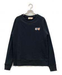 maison kitsune（メゾンキツネ）の古着「スウェット」｜ブラック