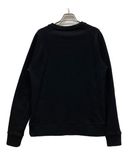 maison kitsune（メゾンキツネ）MAISON KITSUNE (メゾンキツネ) スウェット ブラック サイズ:Sの古着・服飾アイテム