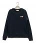MAISON KITSUNE（メゾンキツネ）の古着「スウェット」｜ブラック