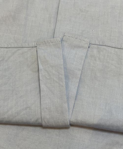 GUCCI（グッチ）GUCCI (グッチ) シンボルズネック スネーク刺繍シャツ ブルー サイズ:39/15 1/2(M~Lサイズ相当)の古着・服飾アイテム