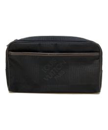 LOUIS VUITTON（ルイ ヴィトン）の古着「ダミエ・ジェアン/ウエストバッグ」｜ブラック
