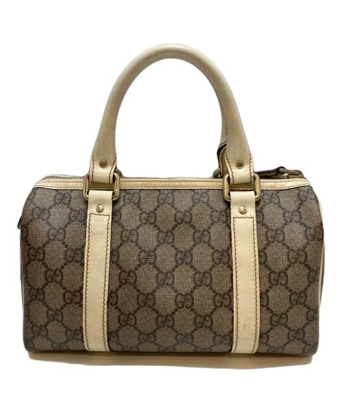 GUCCI（グッチ）GUCCI (グッチ) GGクリスタル ミニボストンバッグ ベージュ サイズ:表記なしの古着・服飾アイテム