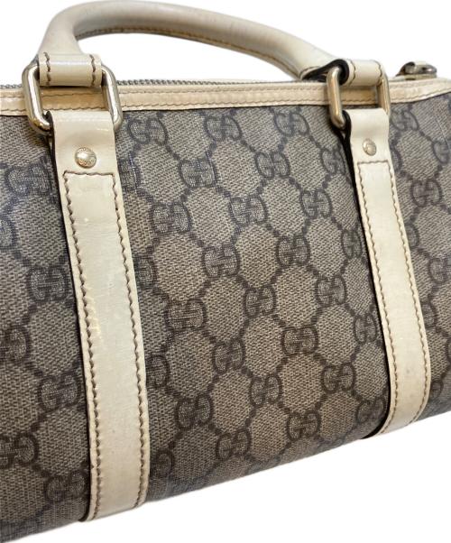 GUCCI（グッチ）GUCCI (グッチ) GGクリスタル ミニボストンバッグ ベージュ サイズ:表記なしの古着・服飾アイテム