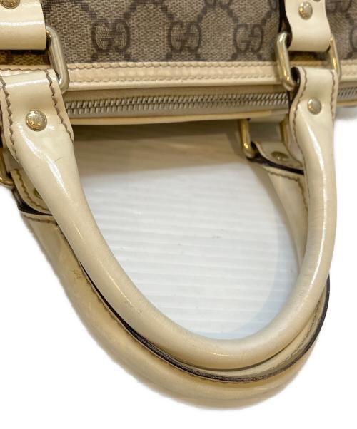 GUCCI（グッチ）GUCCI (グッチ) GGクリスタル ミニボストンバッグ ベージュ サイズ:表記なしの古着・服飾アイテム