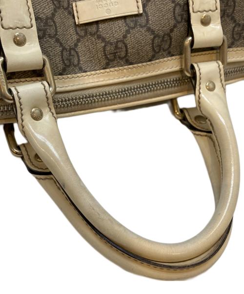 GUCCI（グッチ）GUCCI (グッチ) GGクリスタル ミニボストンバッグ ベージュ サイズ:表記なしの古着・服飾アイテム