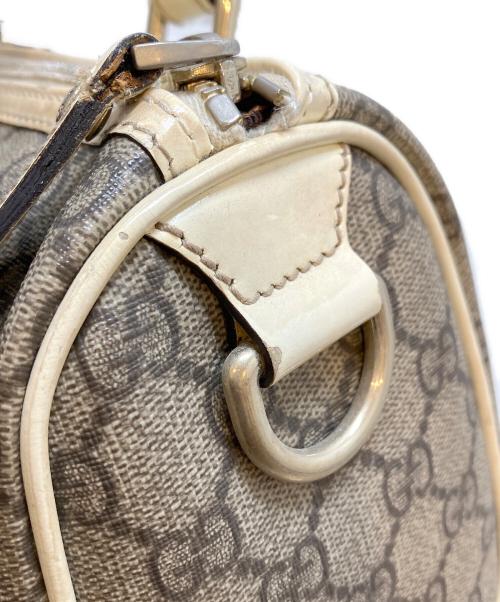 GUCCI（グッチ）GUCCI (グッチ) GGクリスタル ミニボストンバッグ ベージュ サイズ:表記なしの古着・服飾アイテム