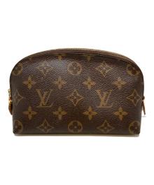 LOUIS VUITTON（ルイ ヴィトン）の古着「コスメティック PM/コスメポーチ」｜ブラウン