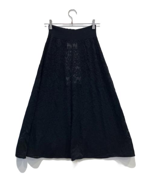 extreme cashmere（エクストリーム カシミア）extreme cashmere (エクストリーム カシミア) kelly ニットスカート ブラック サイズ:FREEの古着・服飾アイテム