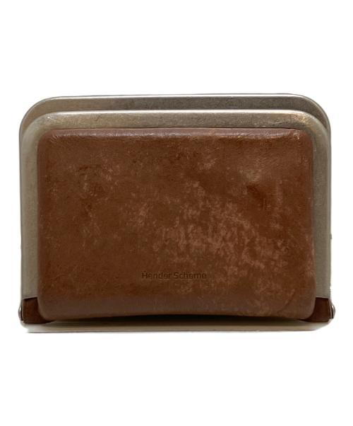 HENDER SCHEME（エンダースキーマ）HENDER SCHEME (エンダースキーマ) 3D PURSE tq-rc-3dp BLACK ブラウン サイズ:表記なしの古着・服飾アイテム