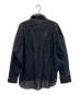 SOEJU (ソージュ) オーガニックコットンシアーシャツ ブラック サイズ:M：7000円