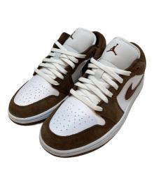 NIKE（ナイキ）の古着「WMNS AIR JORDAN 1 Low Cacao Wow/White」｜ブラウン×ホワイト
