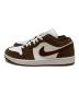 NIKE (ナイキ) WMNS AIR JORDAN 1 Low Cacao Wow/White ブラウン×ホワイト サイズ:27CM 未使用品：11000円