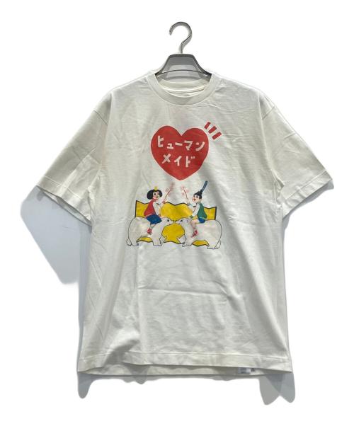 HUMAN MADE（ヒューマンメイド）HUMAN MADE (ヒューマンメイド) HUMAN MADE Keiko Sootome T-Shirt ホワイト サイズ:Mの古着・服飾アイテム