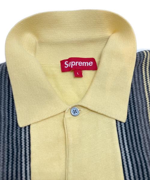 SUPREME（シュプリーム）Supreme (シュプリーム) 13SS S/S Polo Sweater イエロー サイズ:Mの古着・服飾アイテム