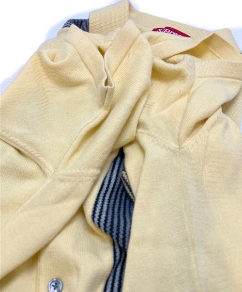 SUPREME（シュプリーム）Supreme (シュプリーム) 13SS S/S Polo Sweater イエロー サイズ:Mの古着・服飾アイテム