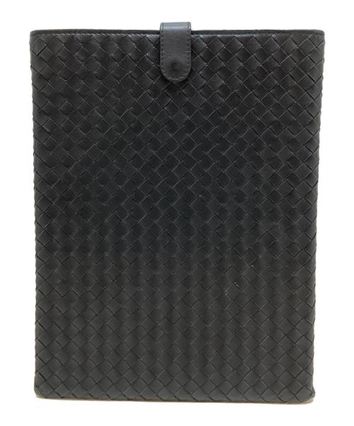 BOTTEGA VENETA（ボッテガベネタ）BOTTEGA VENETA (ボッテガベネタ) イントレチャートIPADケース ブラック サイズ:表記なしの古着・服飾アイテム