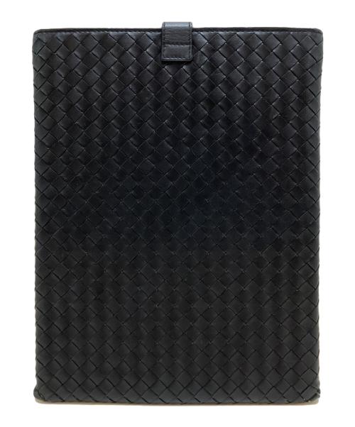 BOTTEGA VENETA（ボッテガベネタ）BOTTEGA VENETA (ボッテガベネタ) イントレチャートIPADケース ブラック サイズ:表記なしの古着・服飾アイテム