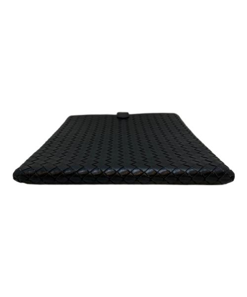 BOTTEGA VENETA（ボッテガベネタ）BOTTEGA VENETA (ボッテガベネタ) イントレチャートIPADケース ブラック サイズ:表記なしの古着・服飾アイテム