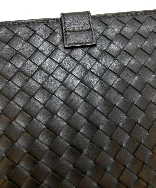 BOTTEGA VENETA（ボッテガベネタ）BOTTEGA VENETA (ボッテガベネタ) イントレチャートIPADケース ブラック サイズ:表記なしの古着・服飾アイテム