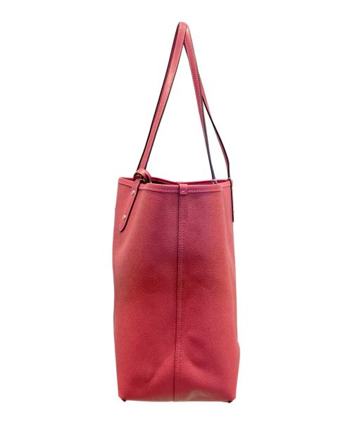 COACH（コーチ）COACH (コーチ) トートバッグ ピンク×ブラウン サイズ:表記なしの古着・服飾アイテム