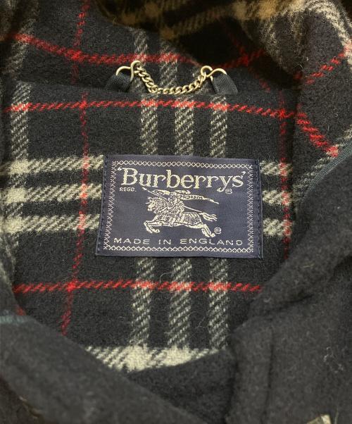Burberry's（バーバリーズ）Burberry's (バーバリーズ) 裏地ノバチェックダッフルコート ネイビー サイズ:表記なしの古着・服飾アイテム