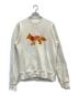 MAISON KITSUNE（メゾンキツネ）の古着「FOX CAFE KITSUNE CLASSIC SWEATSHIRT」｜ベージュ