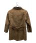 EMMETI (エンメティ) BEAMS (ビームス) MASSIMILIANOムートンコート ブラウン サイズ:50：47000円