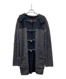 FOXEY（フォクシー）の古着「カシミヤニットコート」｜ブラック
