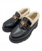 Christian Diorクリスチャン ディオール）の古着「CODE LOAFERS」｜ブラック