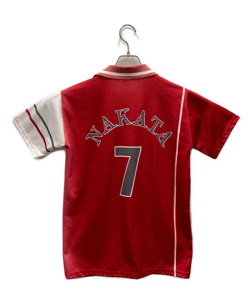 NO BRAND（ノーブランド）NO BRAND (ノーブランド) ゲームシャツ レッド サイズ:Sの古着・服飾アイテム