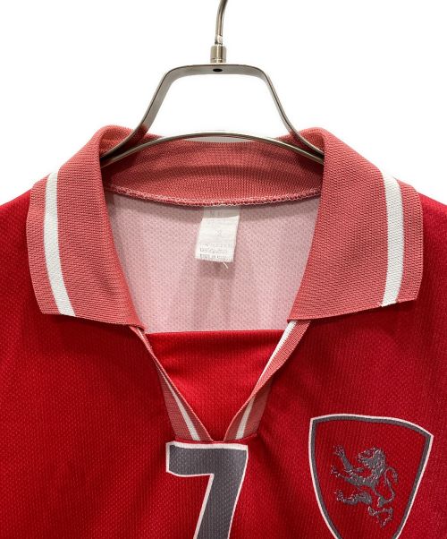 NO BRAND（ノーブランド）NO BRAND (ノーブランド) ゲームシャツ レッド サイズ:Sの古着・服飾アイテム