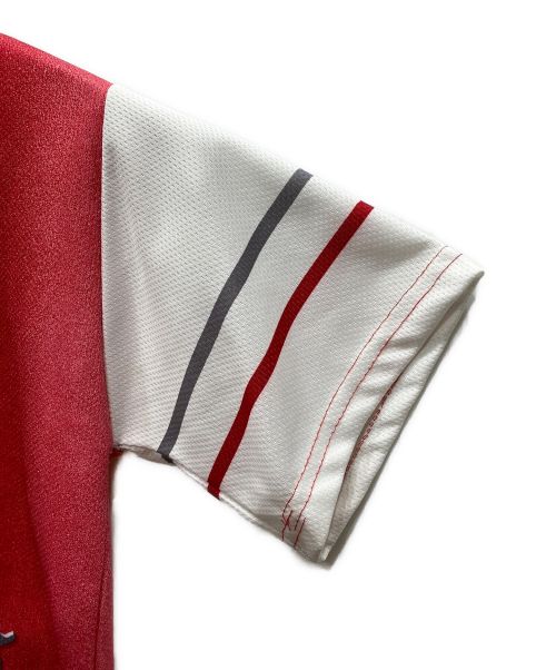 NO BRAND（ノーブランド）NO BRAND (ノーブランド) ゲームシャツ レッド サイズ:Sの古着・服飾アイテム