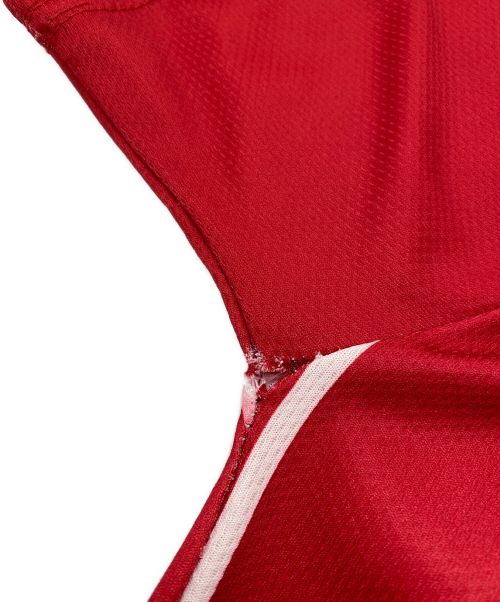 NO BRAND（ノーブランド）NO BRAND (ノーブランド) ゲームシャツ レッド サイズ:Sの古着・服飾アイテム