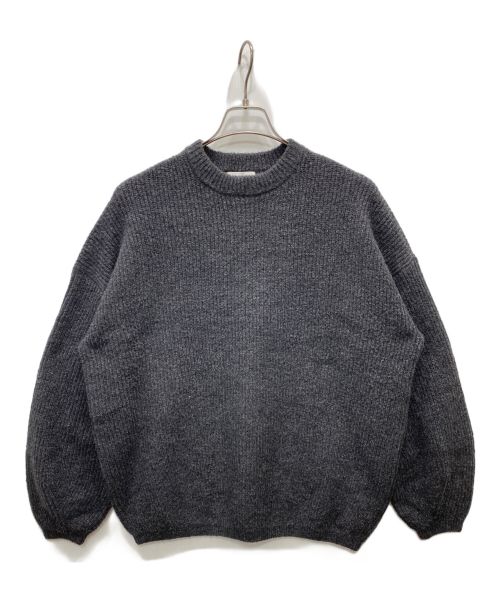 STYLE MIXER（スタイルミキサー）STYLE MIXER (スタイルミキサー) コクーンスリーブミックスカラーニット グレー サイズ:ＦＲＥＥの古着・服飾アイテム