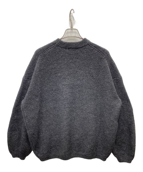 STYLE MIXER（スタイルミキサー）STYLE MIXER (スタイルミキサー) コクーンスリーブミックスカラーニット グレー サイズ:ＦＲＥＥの古着・服飾アイテム