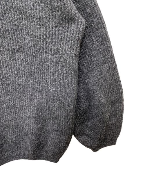 STYLE MIXER（スタイルミキサー）STYLE MIXER (スタイルミキサー) コクーンスリーブミックスカラーニット グレー サイズ:ＦＲＥＥの古着・服飾アイテム