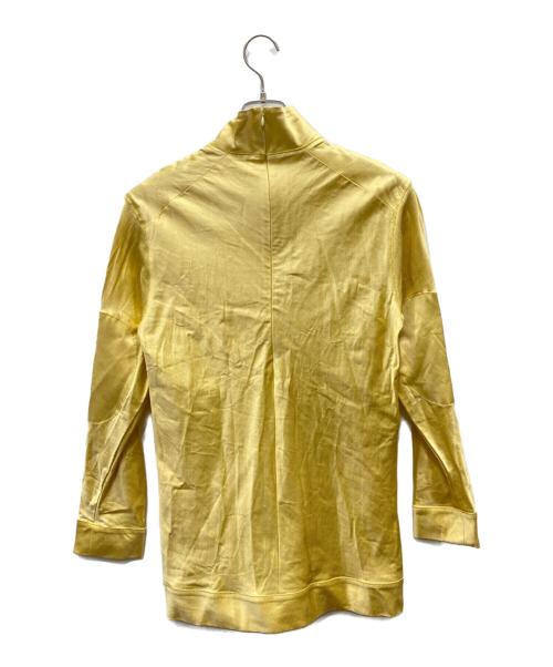 MARNI（マルニ）MARNI (マルニ) エルボーパッチハイネックチュニック イエロー サイズ:36の古着・服飾アイテム
