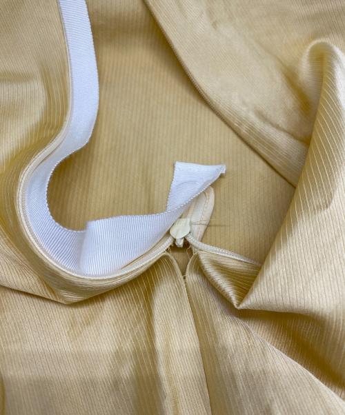 MARNI（マルニ）MARNI (マルニ) エルボーパッチハイネックチュニック イエロー サイズ:36の古着・服飾アイテム