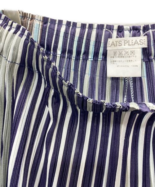 PLEATS PLEASE（プリーツプリーズ）PLEATS PLEASE (プリーツプリーズ) プリーツパンツ ネイビー サイズ:1の古着・服飾アイテム