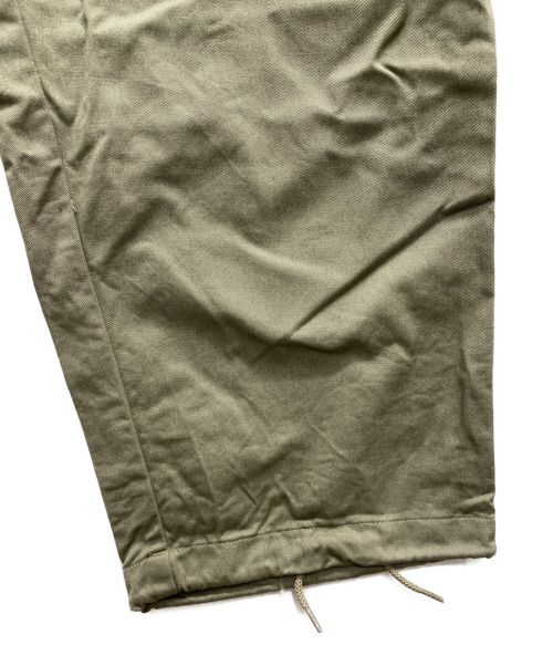 DESCENDANT（ディセンダント）DESCENDANT (ディセンダント) BUSH TWILL TROUSERS オリーブ サイズ:2の古着・服飾アイテム