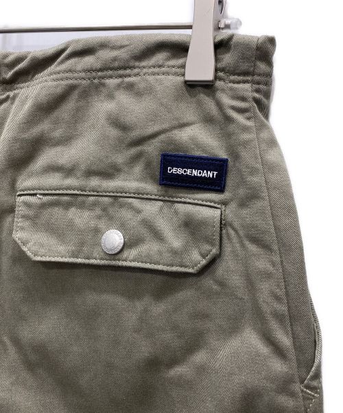 DESCENDANT（ディセンダント）DESCENDANT (ディセンダント) BUSH TWILL TROUSERS オリーブ サイズ:2の古着・服飾アイテム