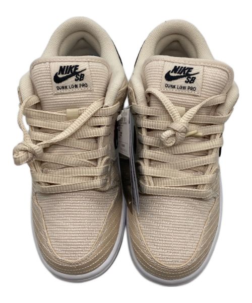 NIKE SB（ナイキエスビー）NIKE SB (ナイキエスビー) Albino & Preto Dunk Low Pro QS ベージュ サイズ:US6 未使用品の古着・服飾アイテム