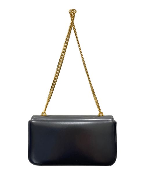 CELINE（セリーヌ）CELINE (セリーヌ) キュイル トリオンフ チェーン ショルダーバッグ ブラックの古着・服飾アイテム